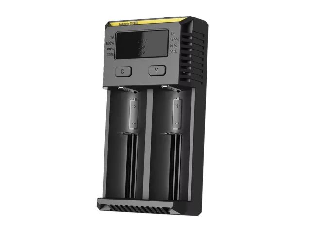 NITECORE i2 NEW inteligentná nabíjačka-dve nezávislé pozície, nabíja Li-Ion, Ni-MH, Ni-Cd, 12/230V