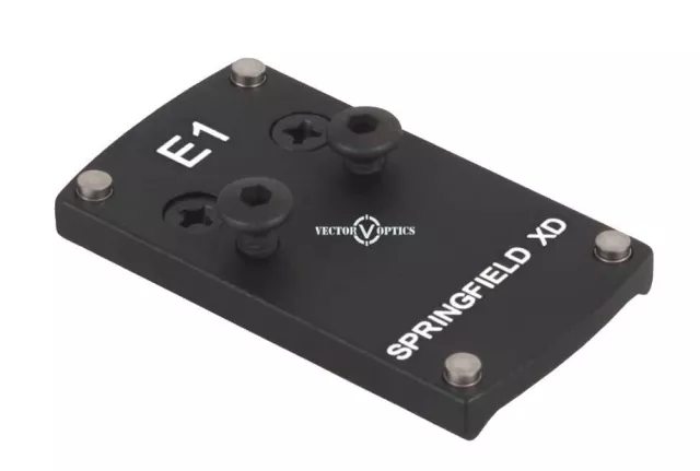 Vector Optics montáž kolimátora (do hľadia) na pištole Springfield XD - footprint Docter